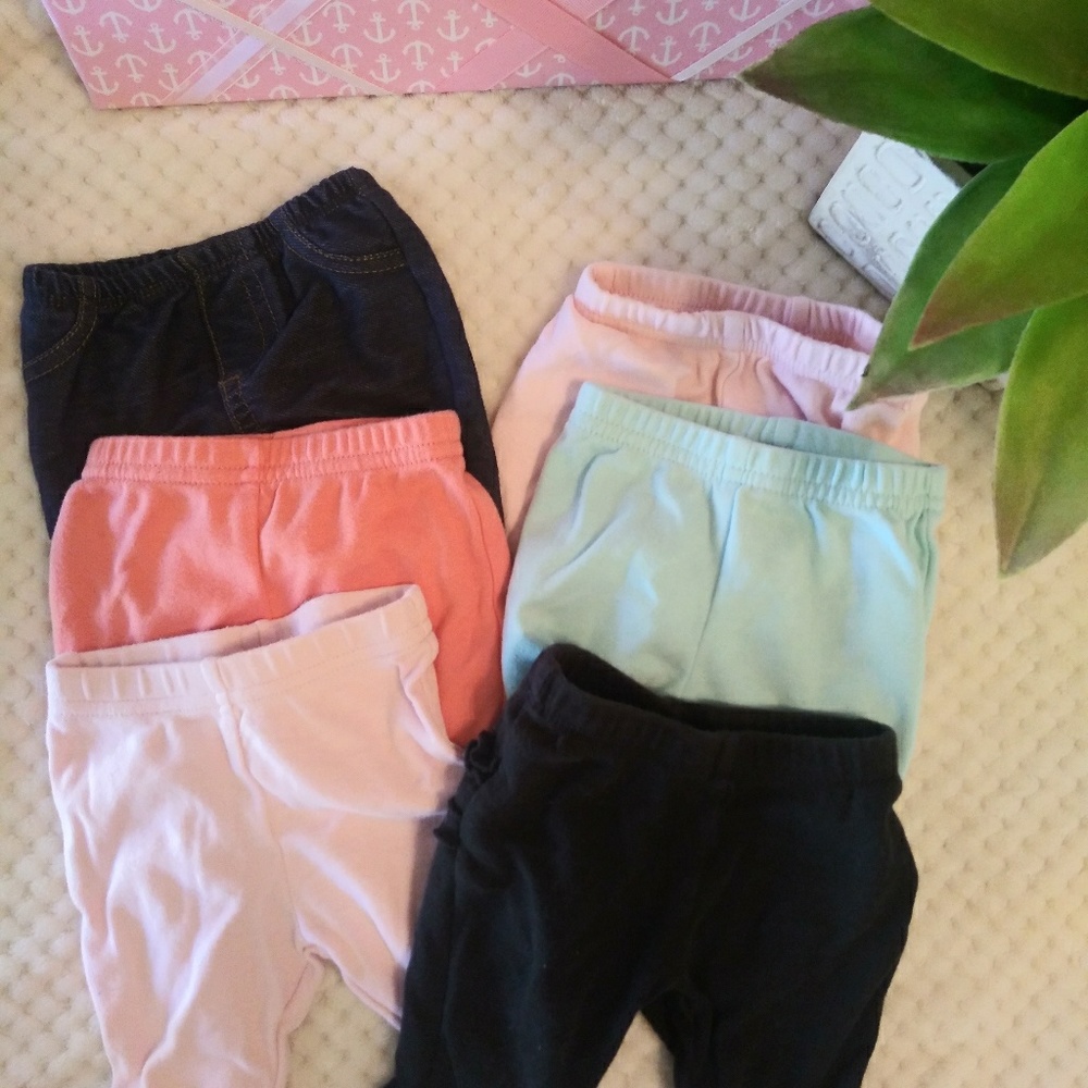 6 newborn pants